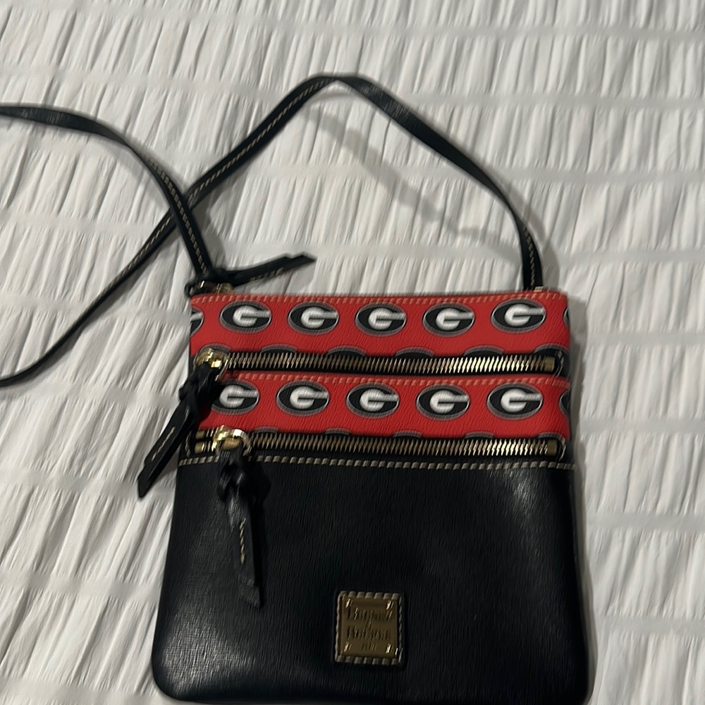 Georgia Bulldogs Downey & Bourke Women’s Triple Zipper Purse